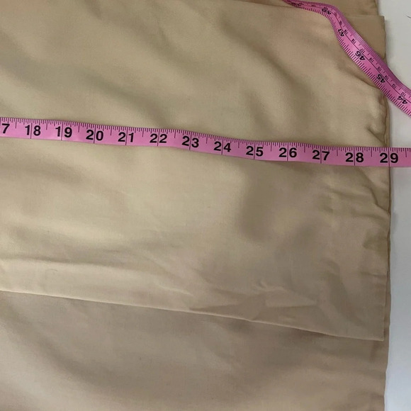 GUCCI Skirt Womens Tan Wool Made in Italy Vintage Size IT 46 / US 10 - Picture 13 of 13